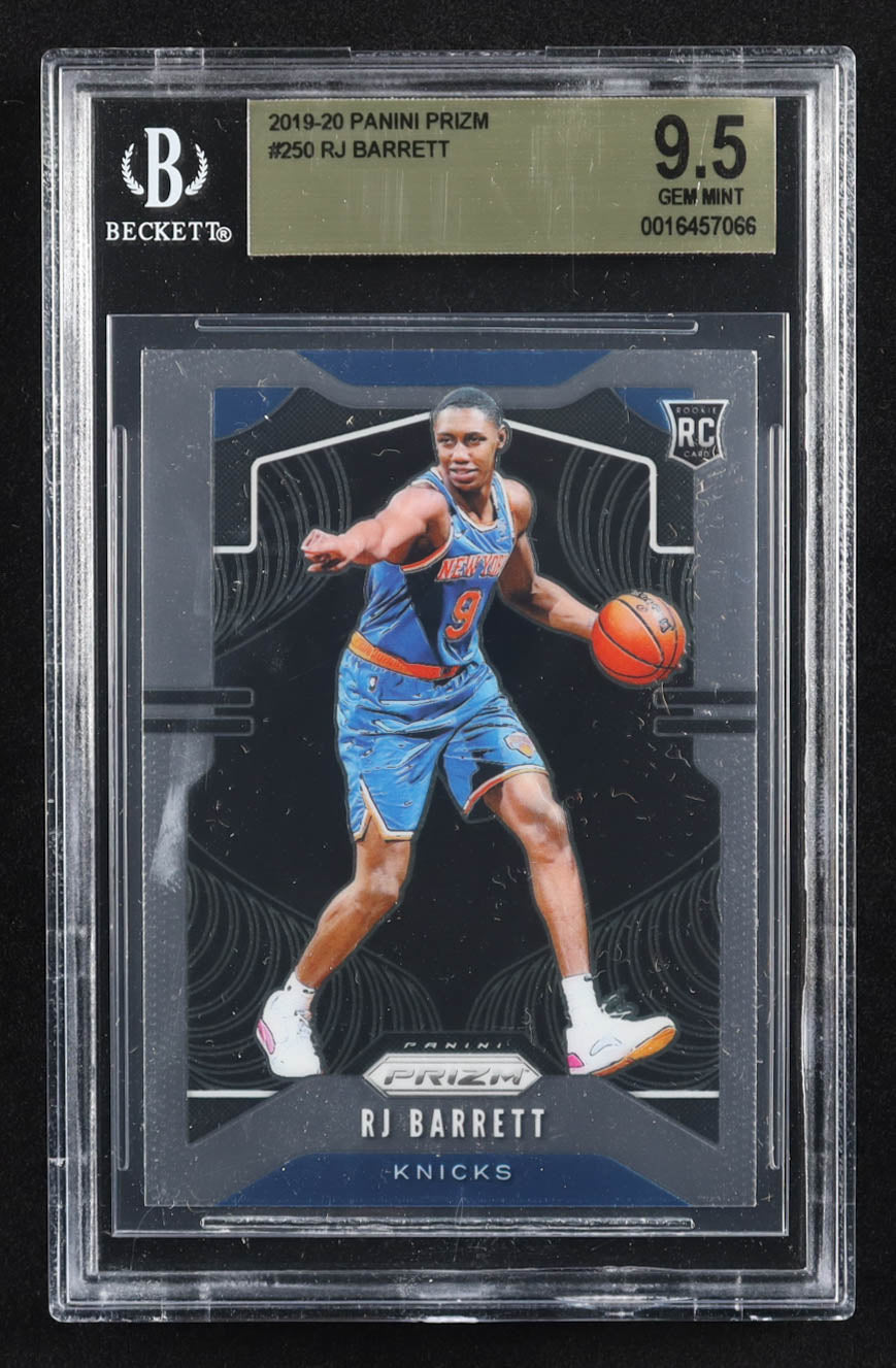 RJ Barrett 2019 20 Panini Prizm - Rookie Card #250 — BGS 9.5 Gem Mint