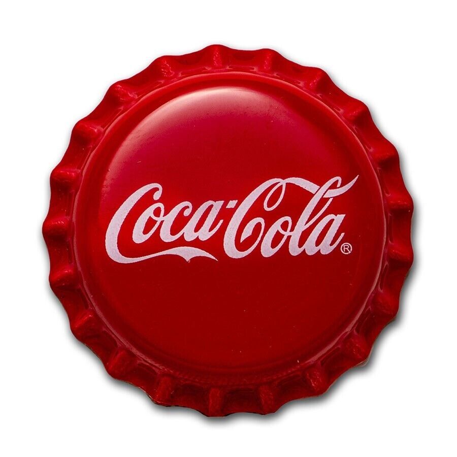 6-Gram Silver Bottle Caps-Coca-Cola