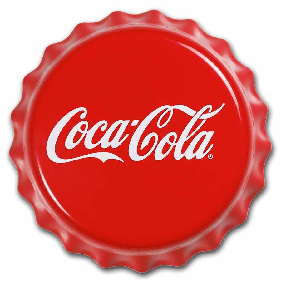6-Gram Silver Bottle Caps-Coca-Cola