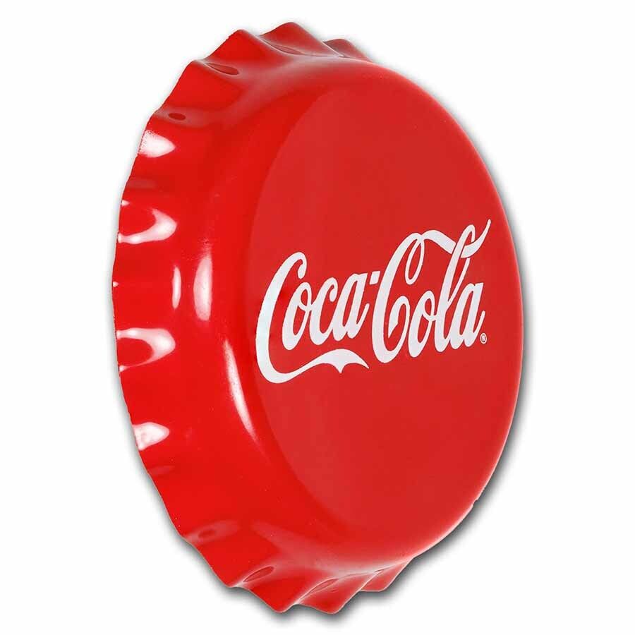 6-Gram Silver Bottle Caps-Coca-Cola