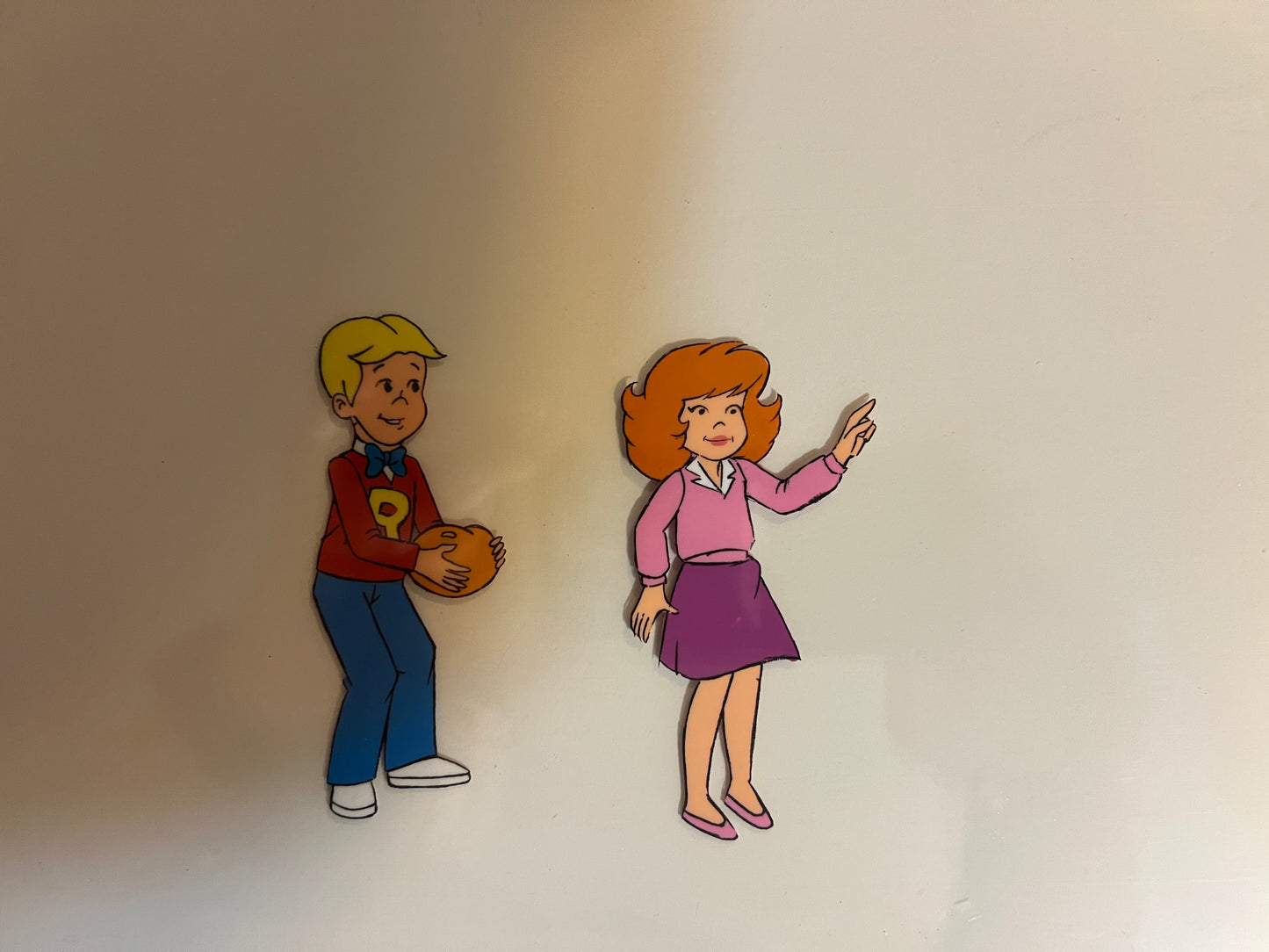 Original production cel featuring Richie from a Hanna-Barbera production of "Richie Rich" – 1980’s