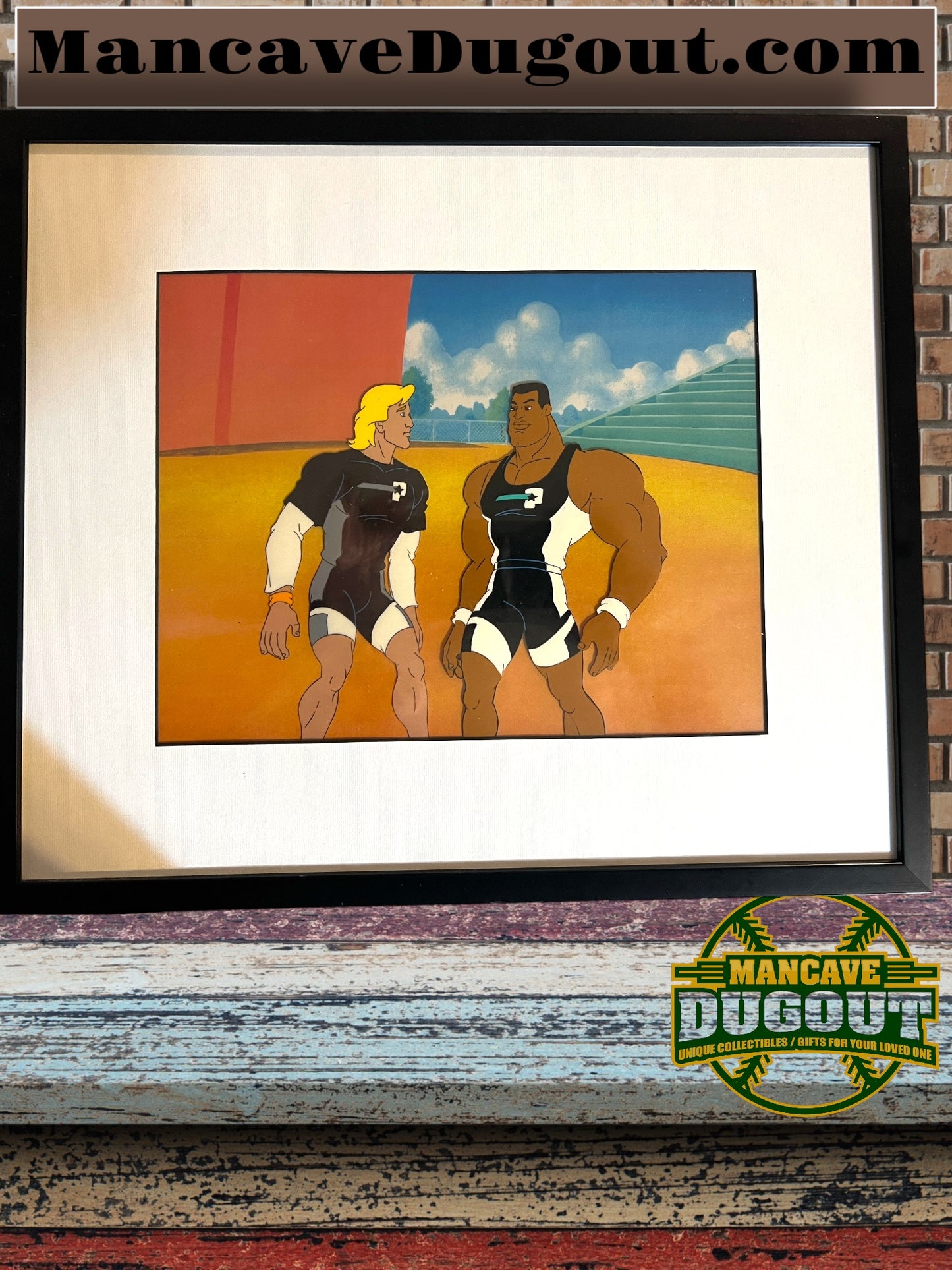 ProStars Animation Cel with 2 legends - Wayne Gretzky & Bo Jackson