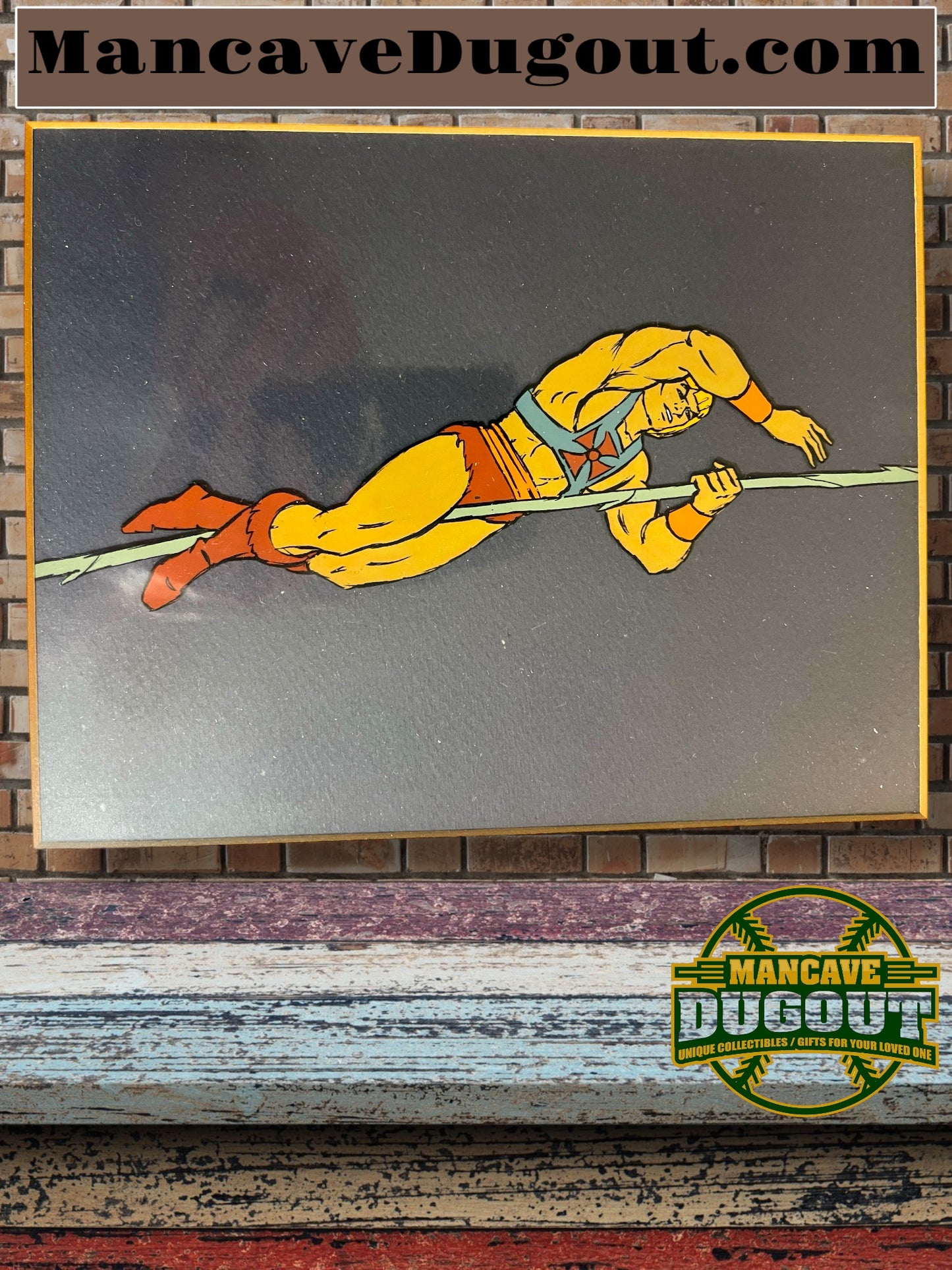 He-Man Master of the Universe Original animation cel - Framed