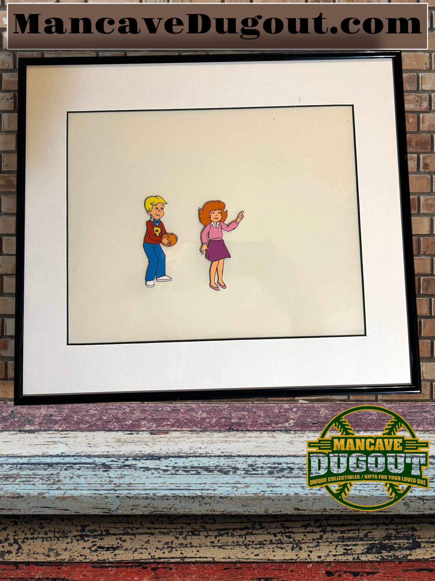 Original production cel featuring Richie from a Hanna-Barbera production of "Richie Rich" – 1980’s