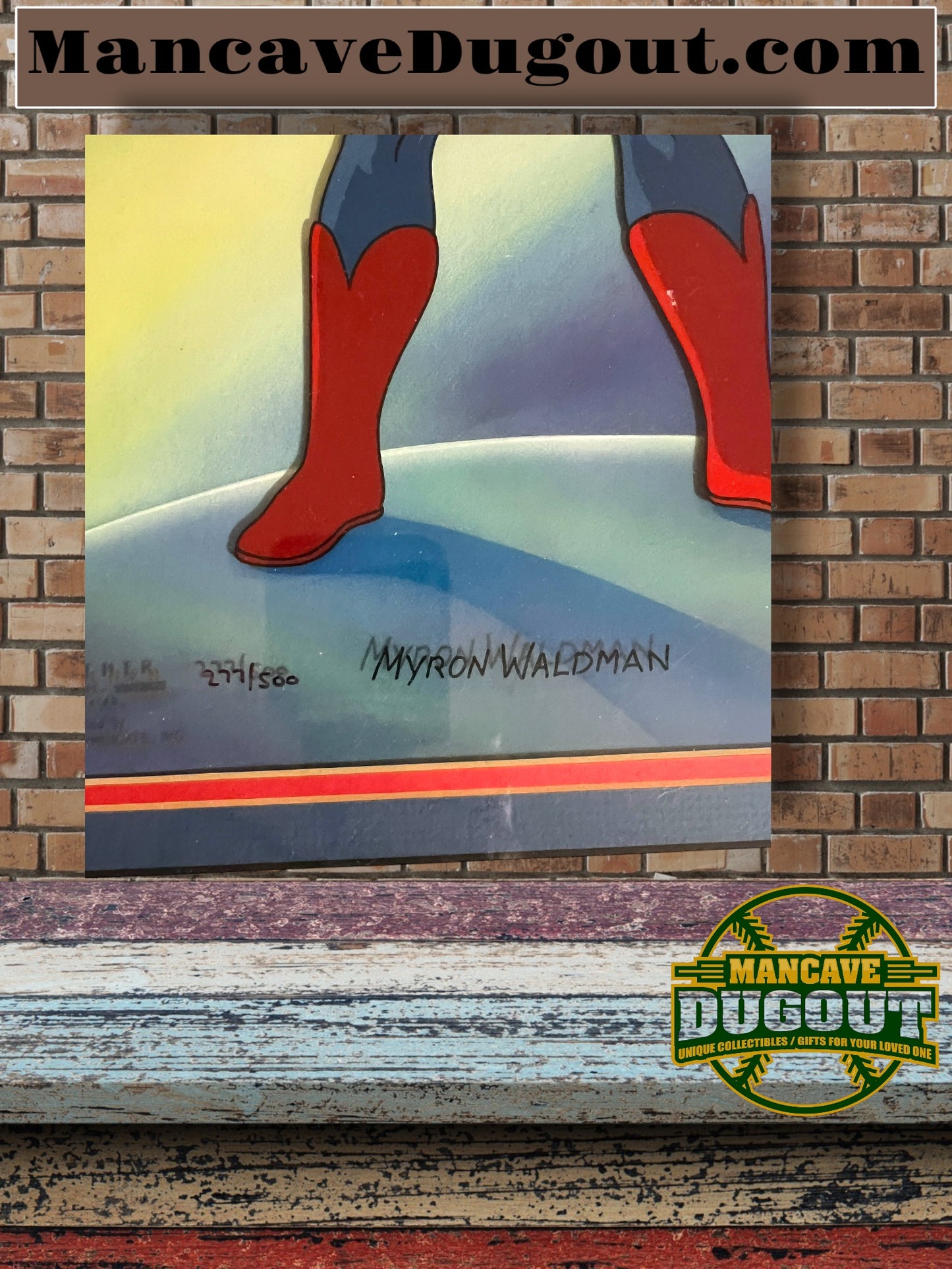 SUPERMAN (1940’s) Limited edition - Animation Art cel - #277/500