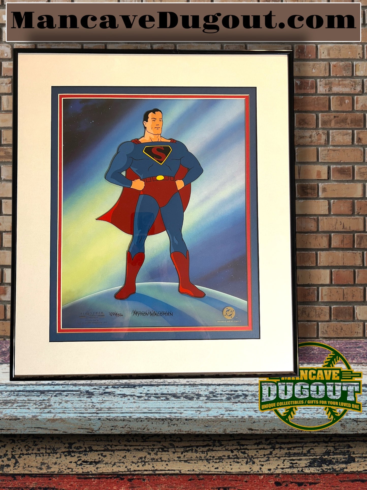 SUPERMAN (1940’s) Limited edition - Animation Art cel - #277/500