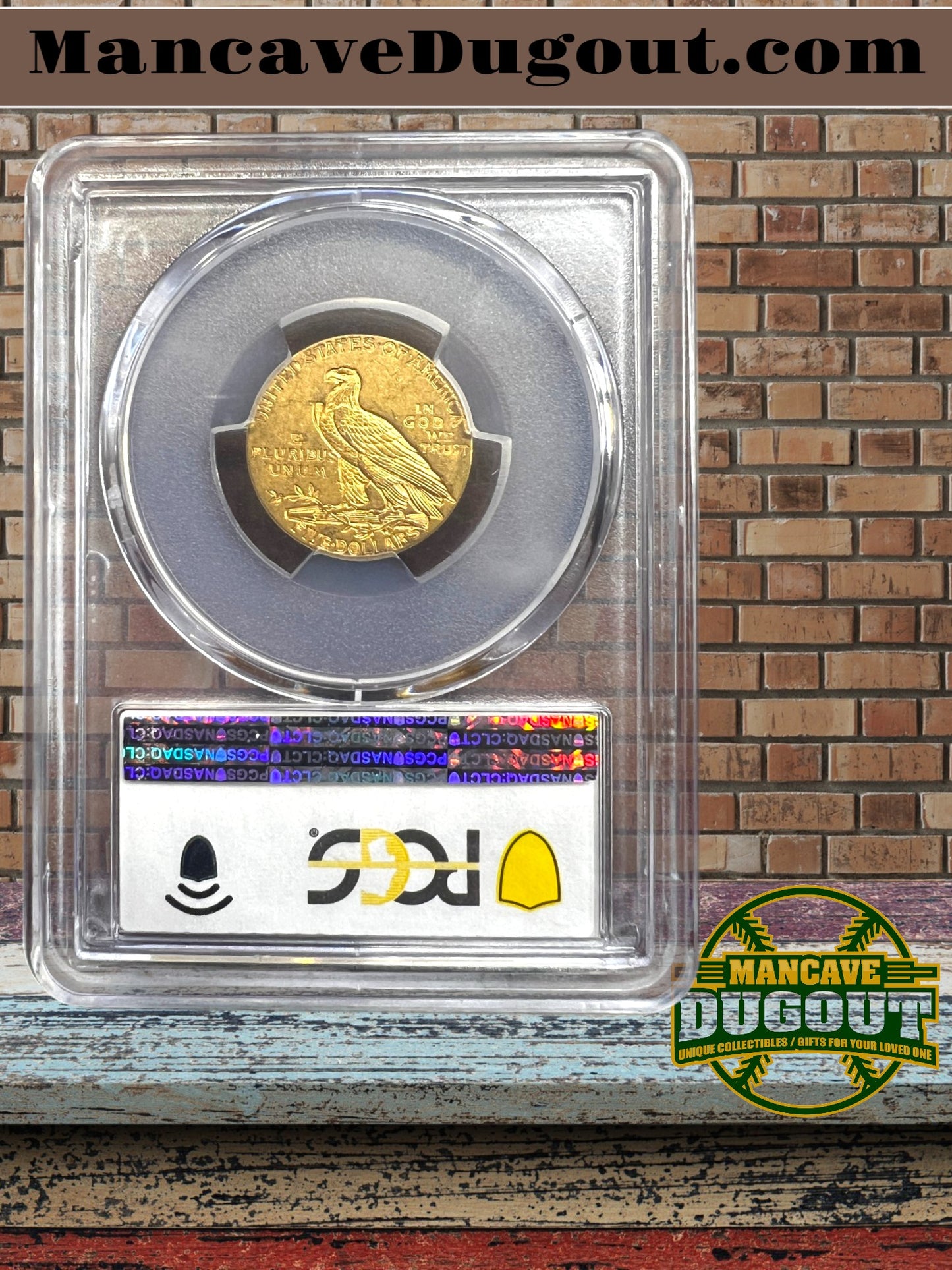 1910 D $10 Indian Head Gold Eagle – PCGS MS 61