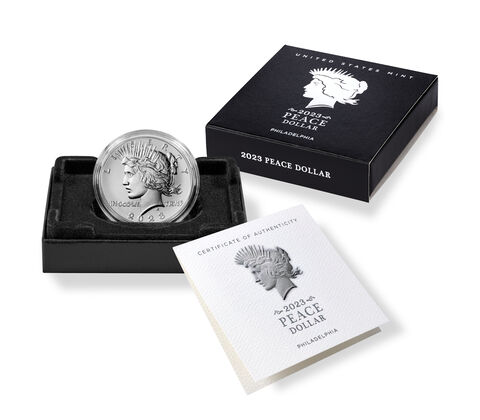 2023 Uncirculated Peace Silver Dollar