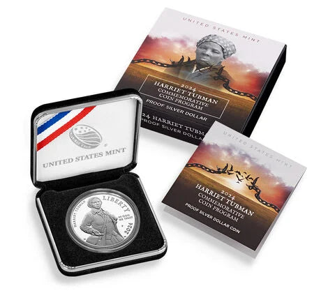 2024 Harriet Tubman 2024 Proof Silver Dollar