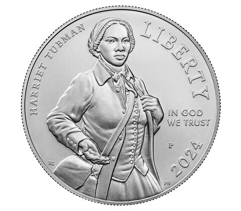 2024 Harriet Tubman 2024 Uncirculated Silver Dollar