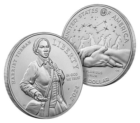 2024 Harriet Tubman 2024 Uncirculated Silver Dollar