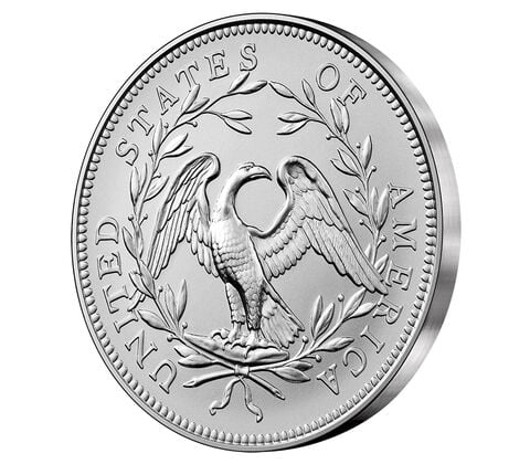 230th Anniversary Flowing Hair Silver Medal - Philadelphia (P) -Graded