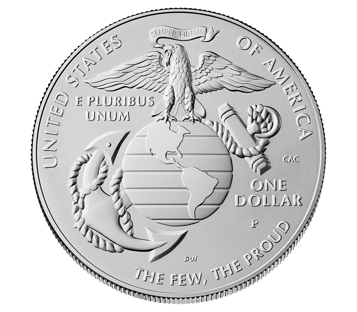 2025 U.S. Marine Corps 250th Anniversary Uncirculated Silver Dollar