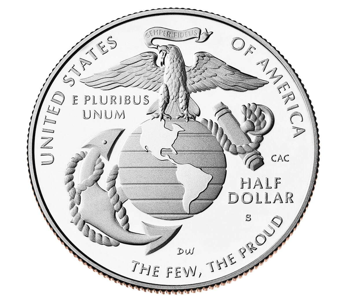 2025 U.S. Marine Corps 250th Anniversary Proof Half Dollar