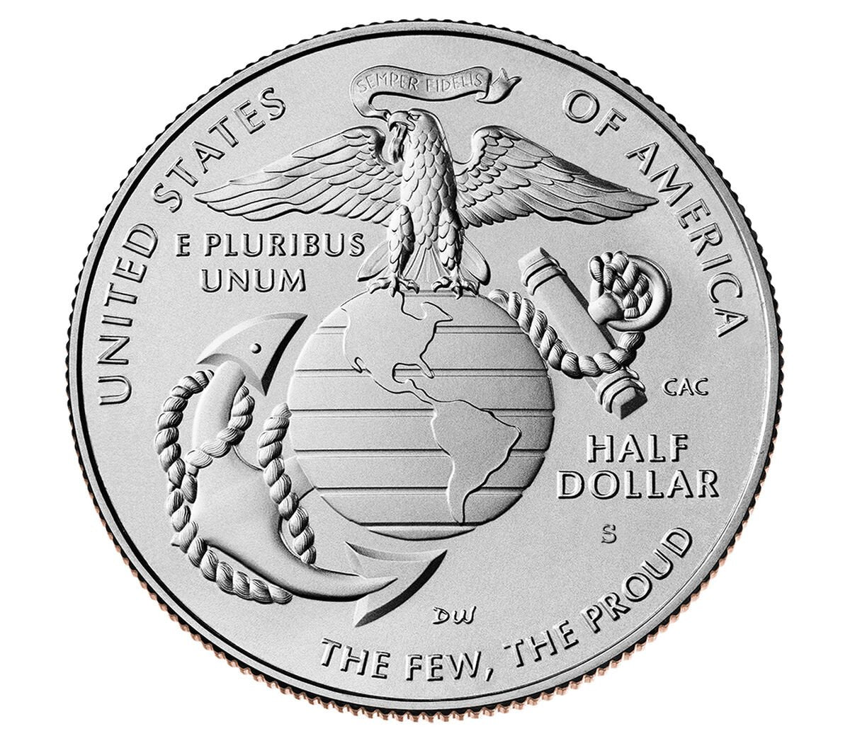 2025 U.S. Marine Corps 250th Anniversary Uncirculated Half Dollar
