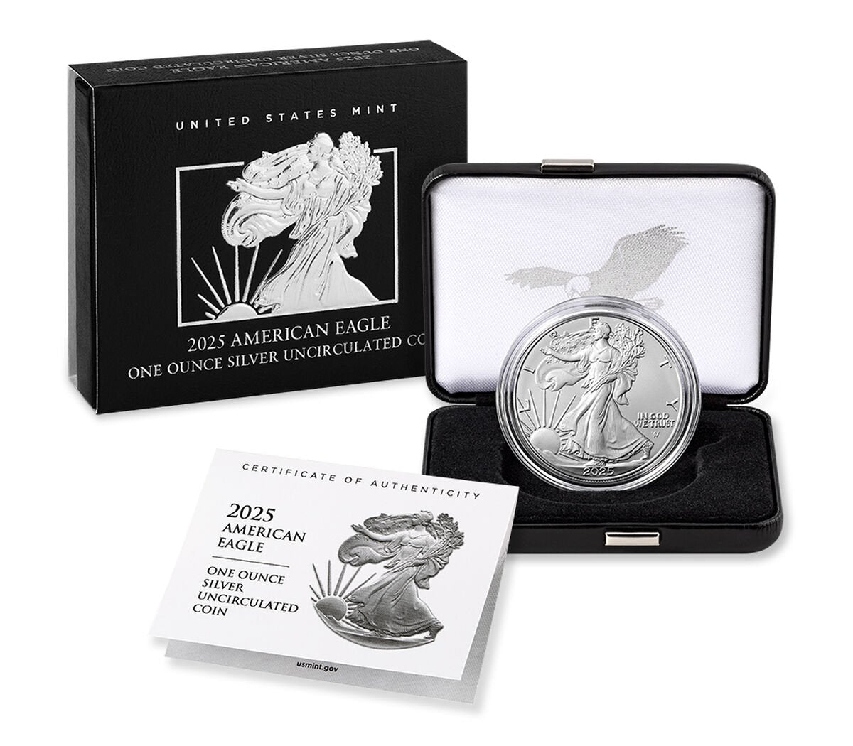 2025 American Eagle One Ounce Silver Uncirculated Coin