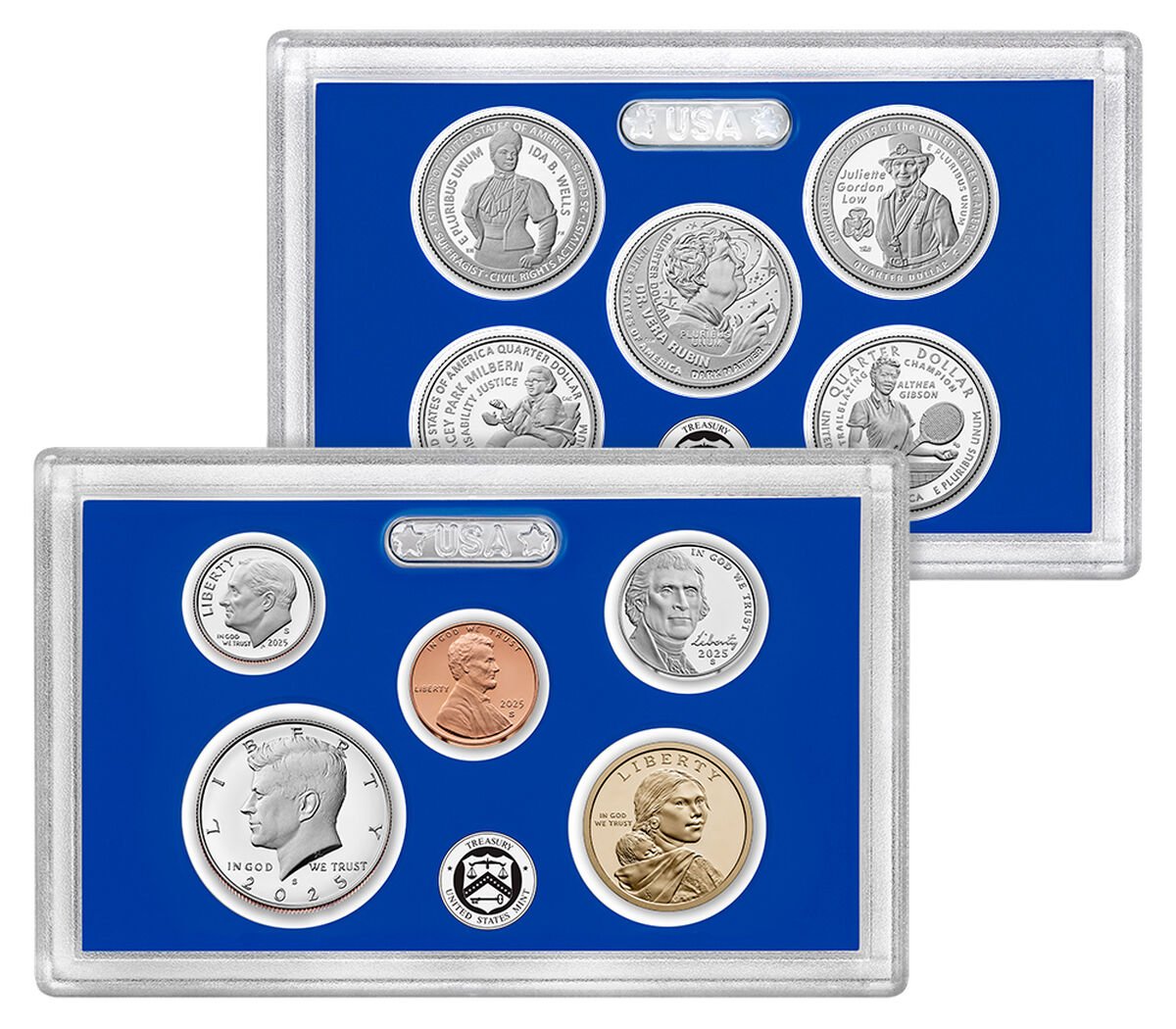 2025 S MINT PROOF SET-10 Proof Coins in Original Mint packaging w/COA