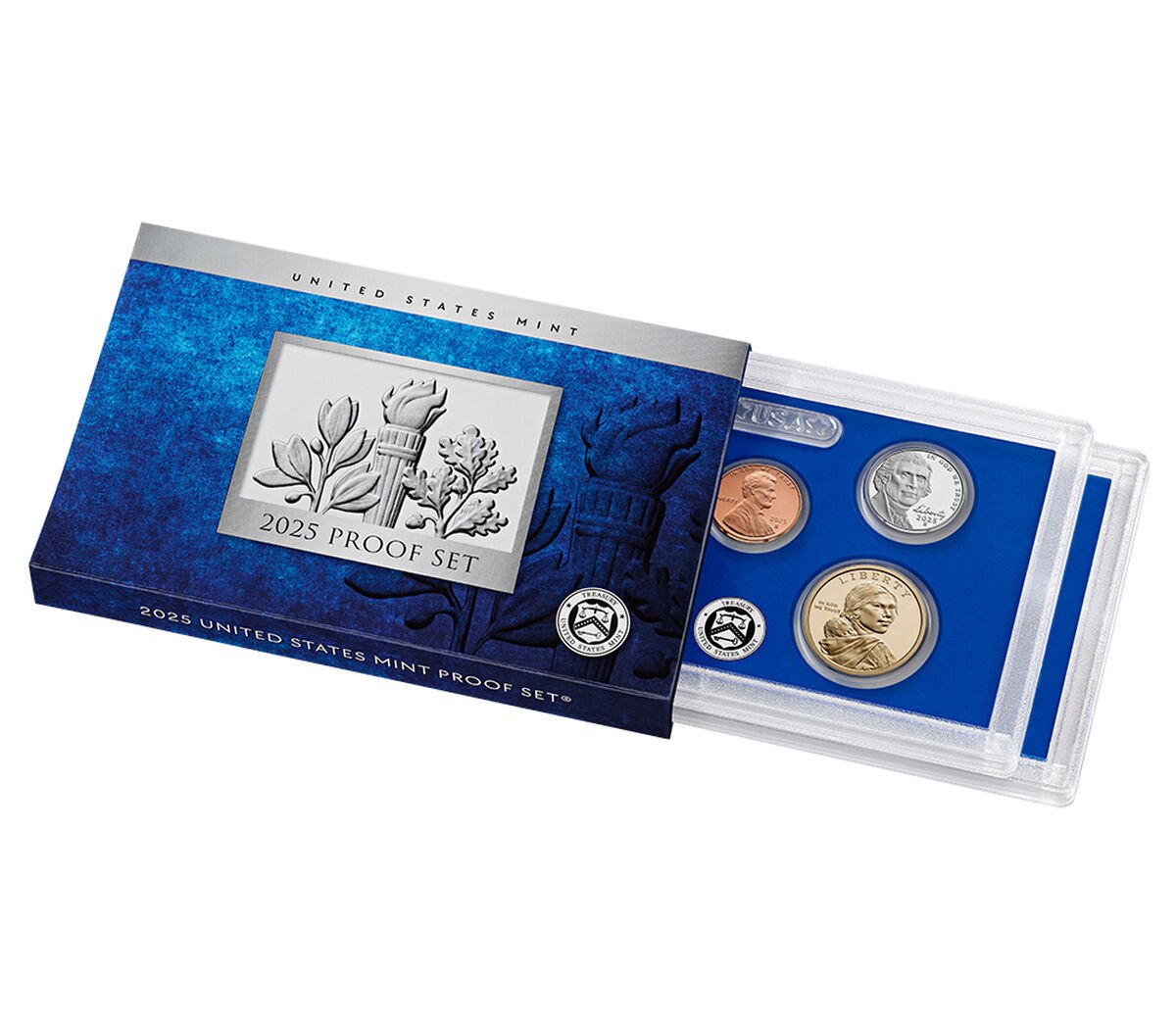 2025 S MINT PROOF SET-10 Proof Coins in Original Mint packaging w/COA
