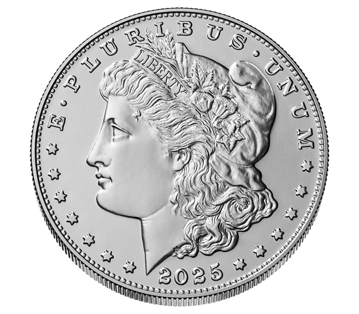 2025 Morgan Silver Dollar Uncirculated Coin – With OGP