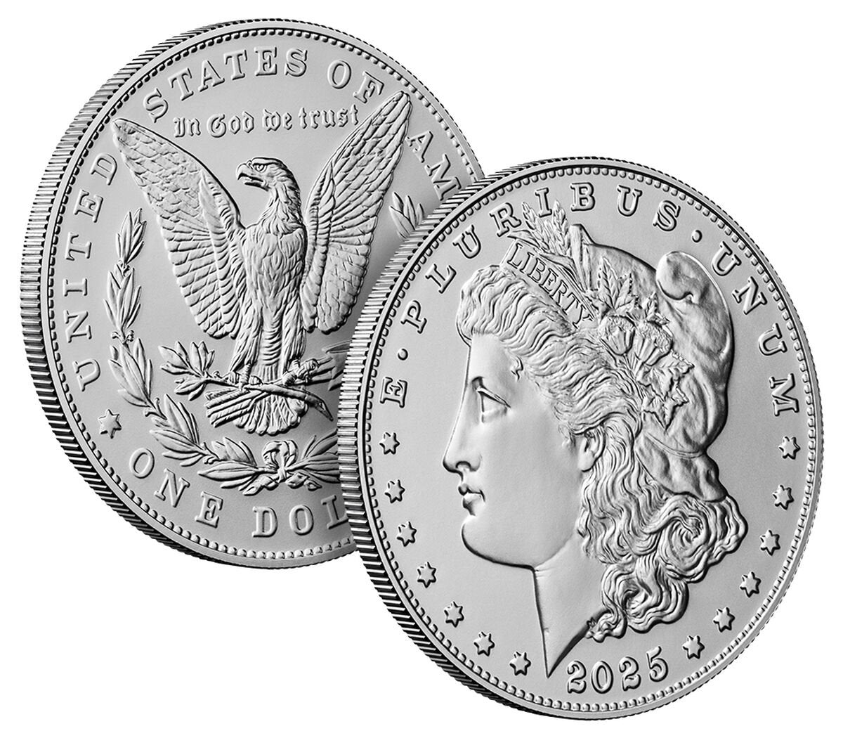 2025 Morgan Silver Dollar Uncirculated Coin – With OGP