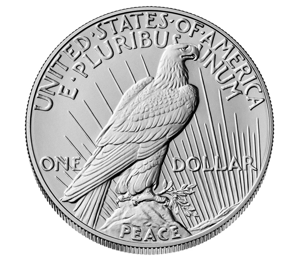 2025 Peace Silver Dollar Uncirculated Coin – With OGP