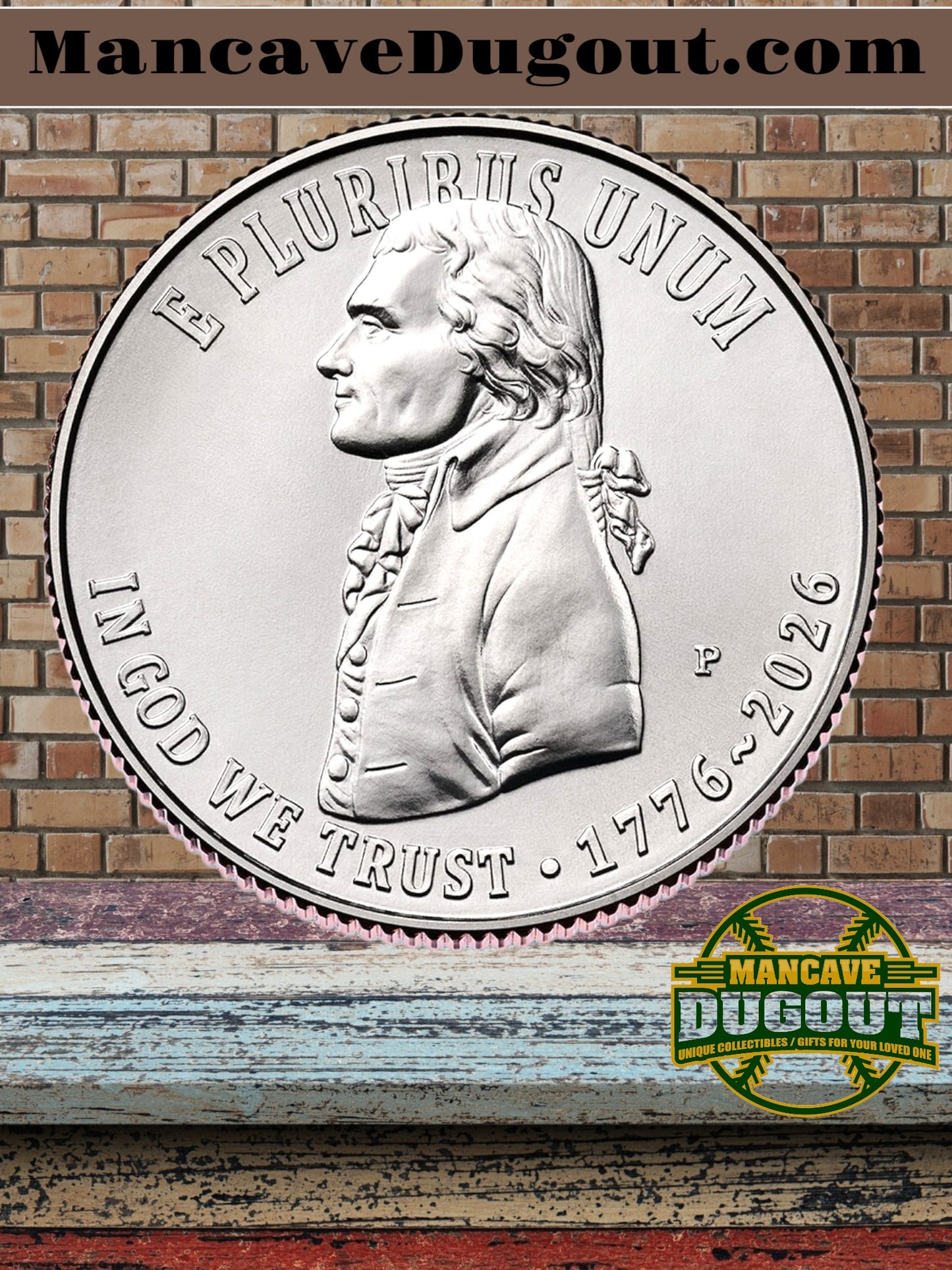 Semiquincentennial Quarters 2026 Rolls - Declaration of Independence - P and D