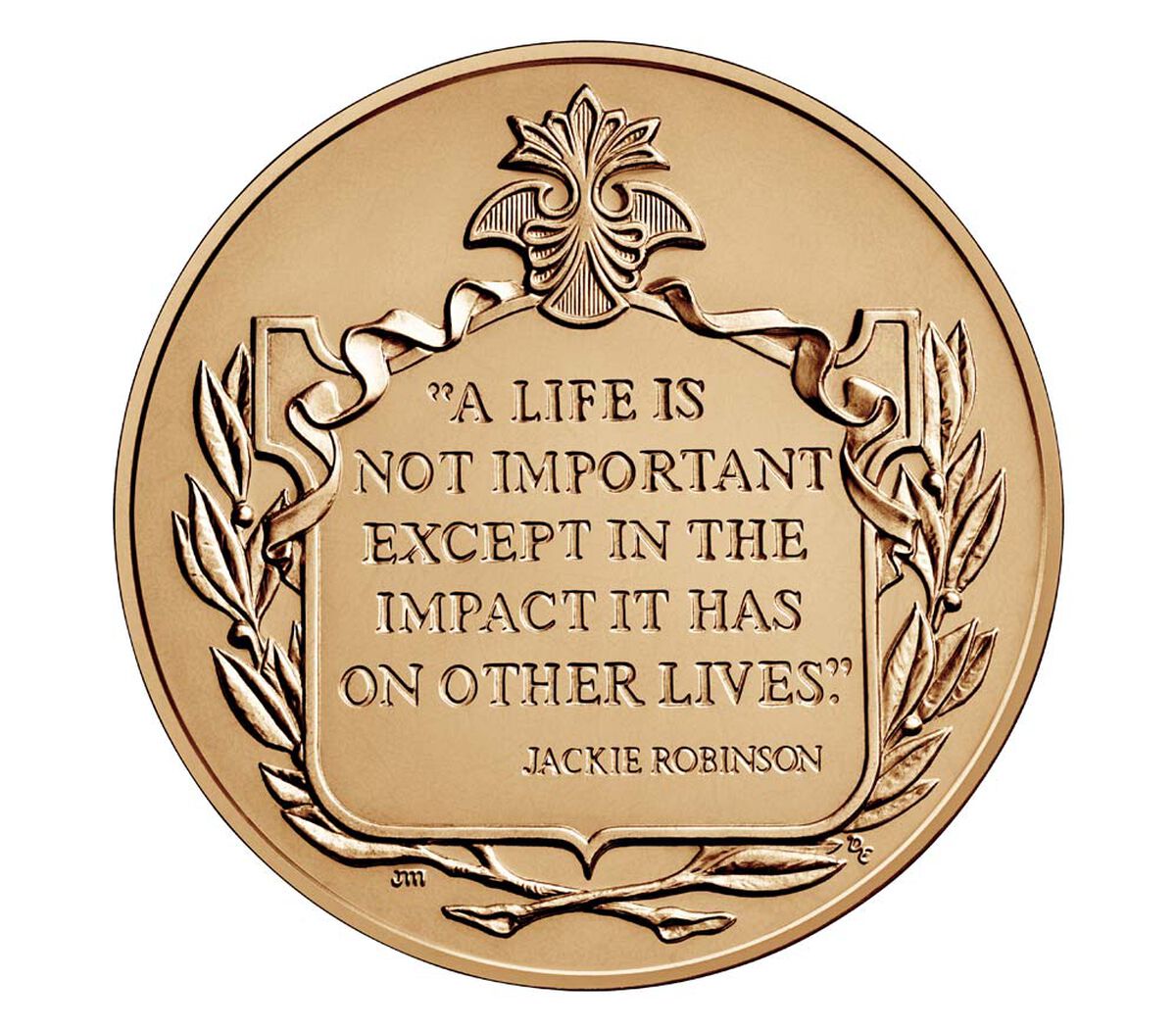 Jackie Robinson Bronze Medal 1.5 Inch - Philadelphia (P)