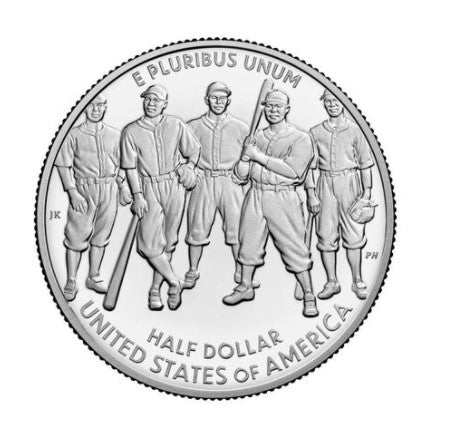 2022 - Negro Leagues Baseball Proof Half Dollar