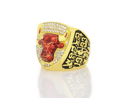 1993 Championship Ring - Bulls - Replica