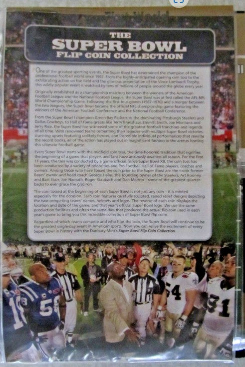 Super Bowl Flip Coin Collection - Complete I-XLVIII