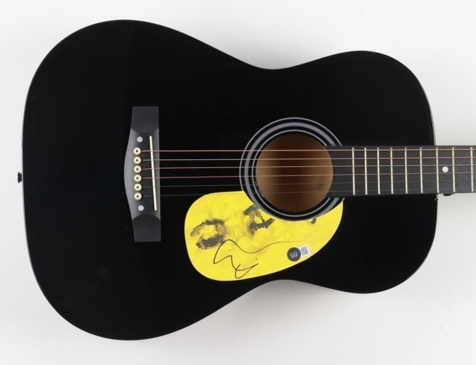 Autographed Ed Sheeran Acoustic Guitar