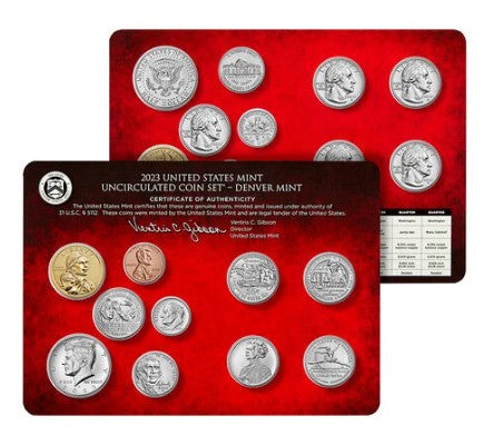 2023 – Uncirculated Coin Set