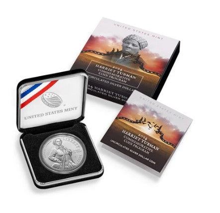 2024 Harriet Tubman 2024 Uncirculated Silver Dollar