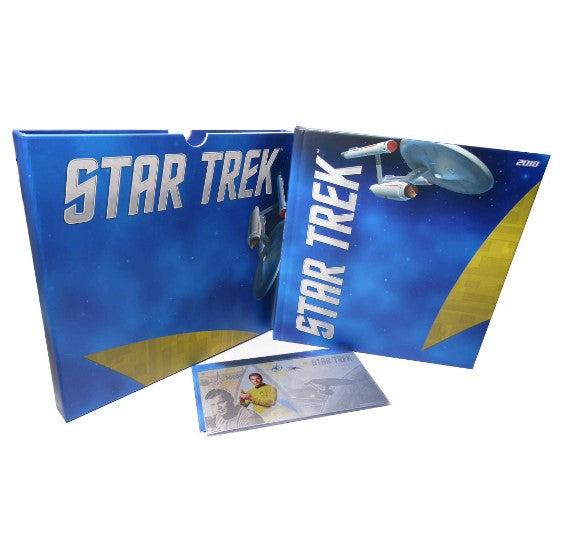 2018 - Niue 1 dollar 2018 Star Trek Coin Note 7-coin note collection™ - 5 gr silver foil with album