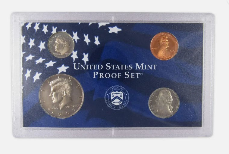 1999 Clad Proof Set U.S. Mint Original Government Packaging OGP COA