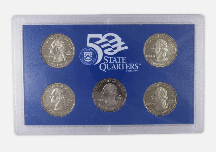 1999 Clad Proof Set U.S. Mint Original Government Packaging OGP COA