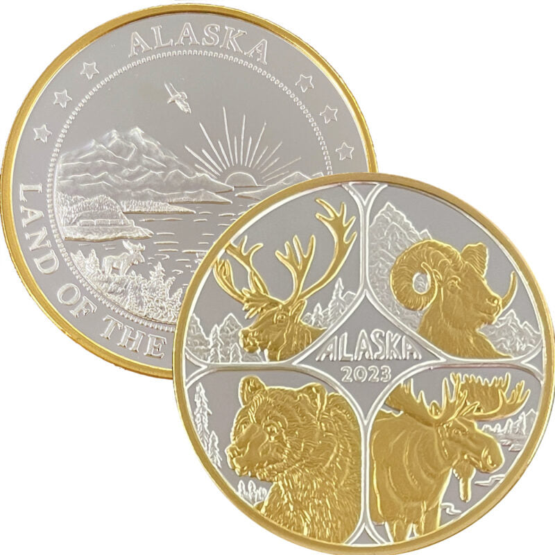 Alaska's 2023 State Medallion – 2023 Big Four Medallion