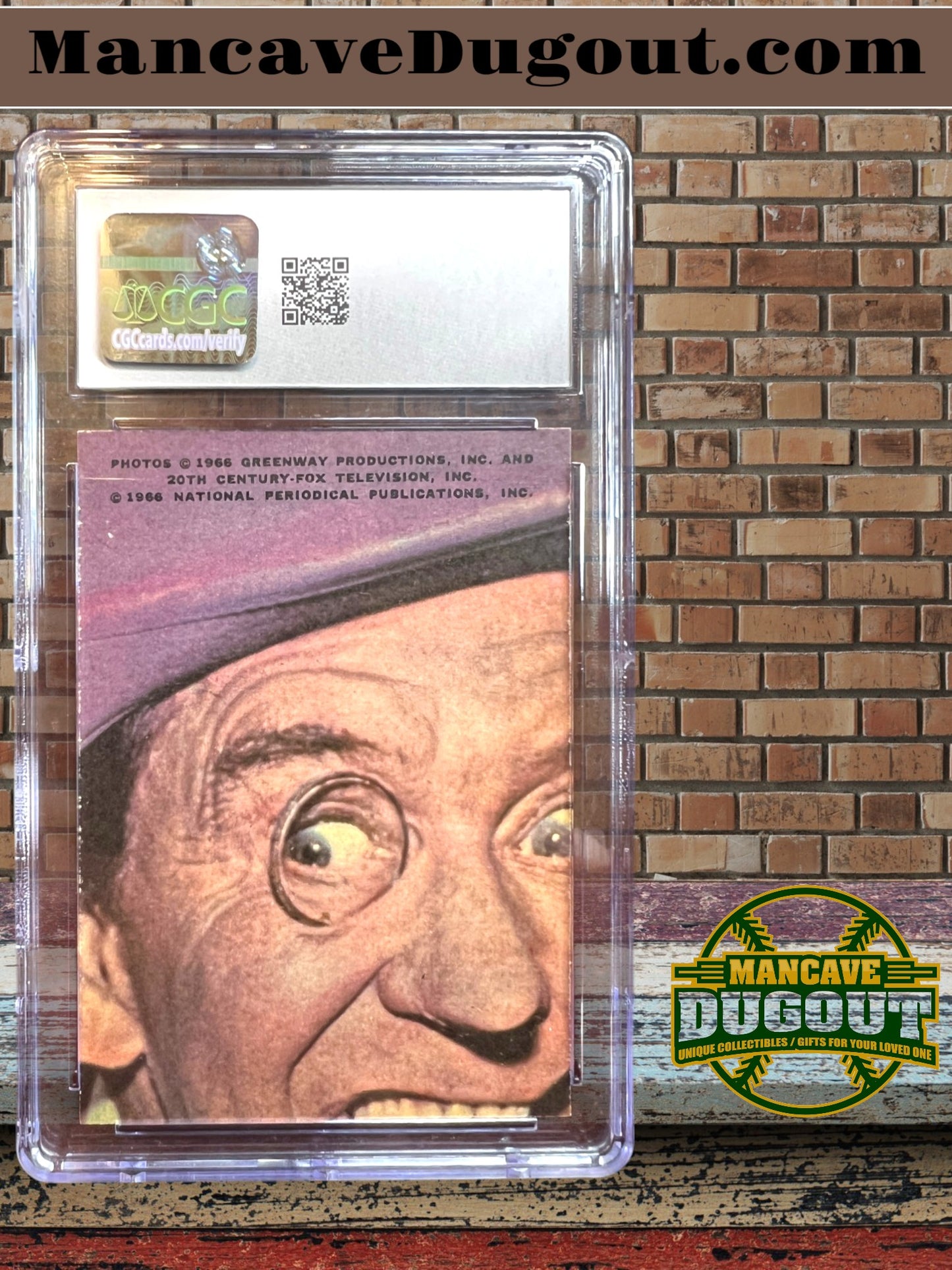 1966 Topps Batlaffs #24 – Batman & Robin - CGC 6