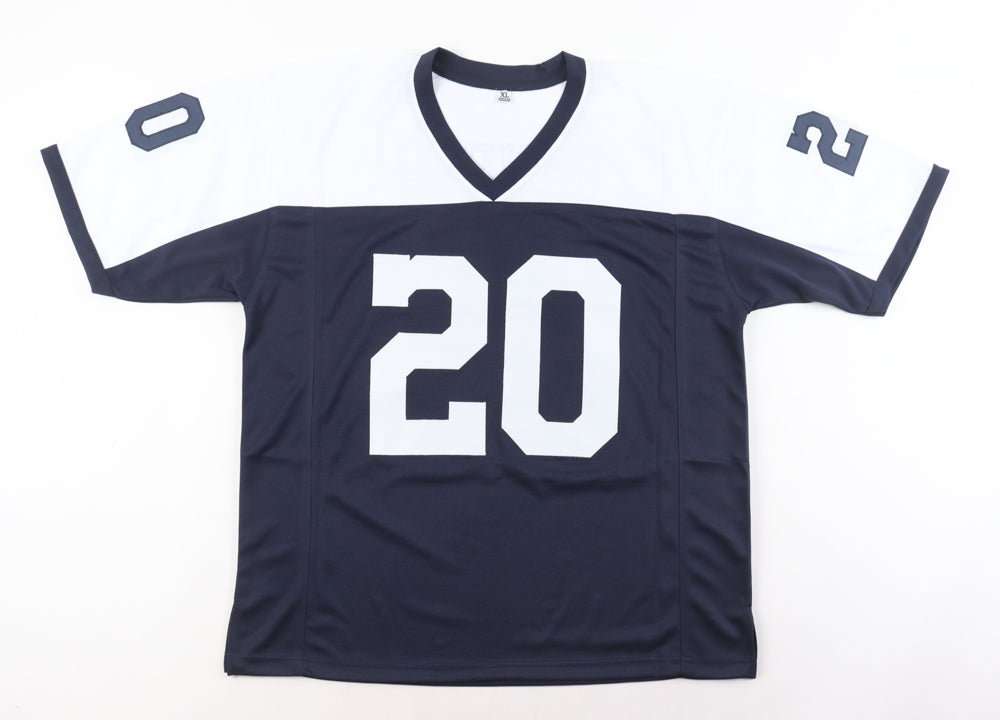 Mel Renfro Signed Jersey (Gameday) - Dallas Cowboys - Blue