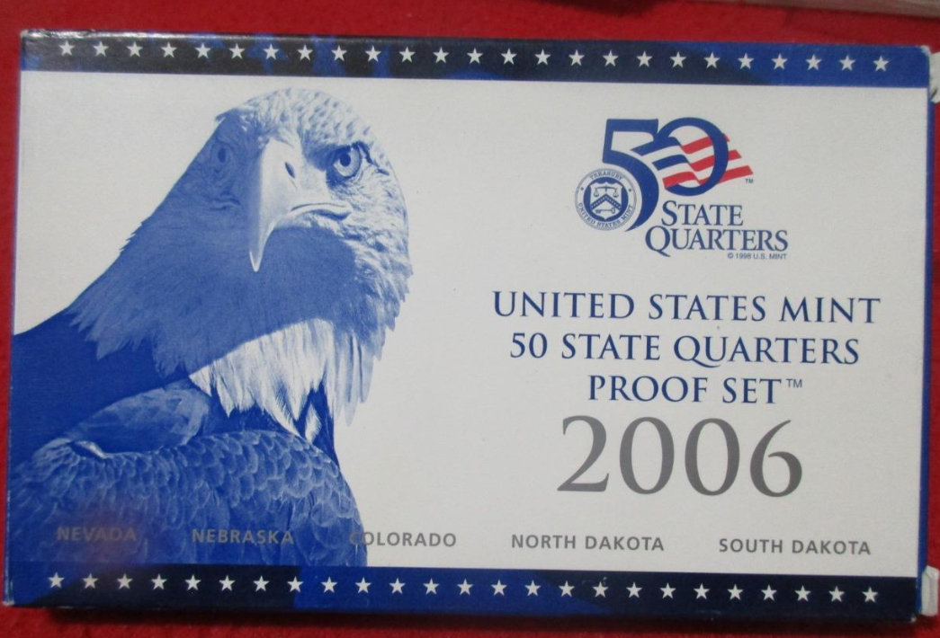 2006 Proof Coin Set - Quarters