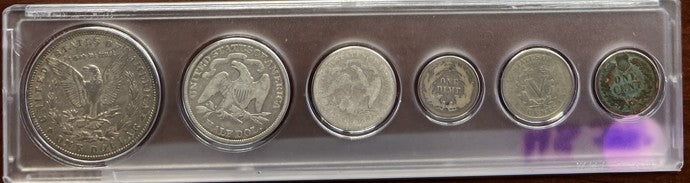 1891 Coin Set - A