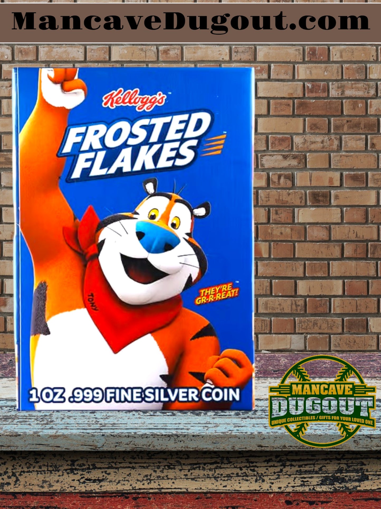 2024 Kellogg's Frosted Flakes™ - Chad 1 oz Silver Coin