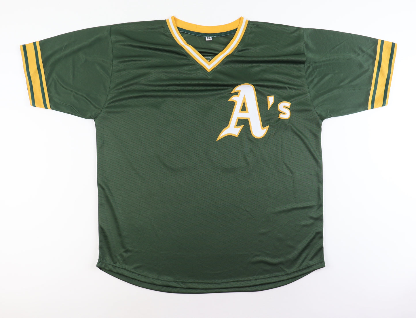 Jose Canseco Signed Jersey - Oakland Athletics-Green Gameday