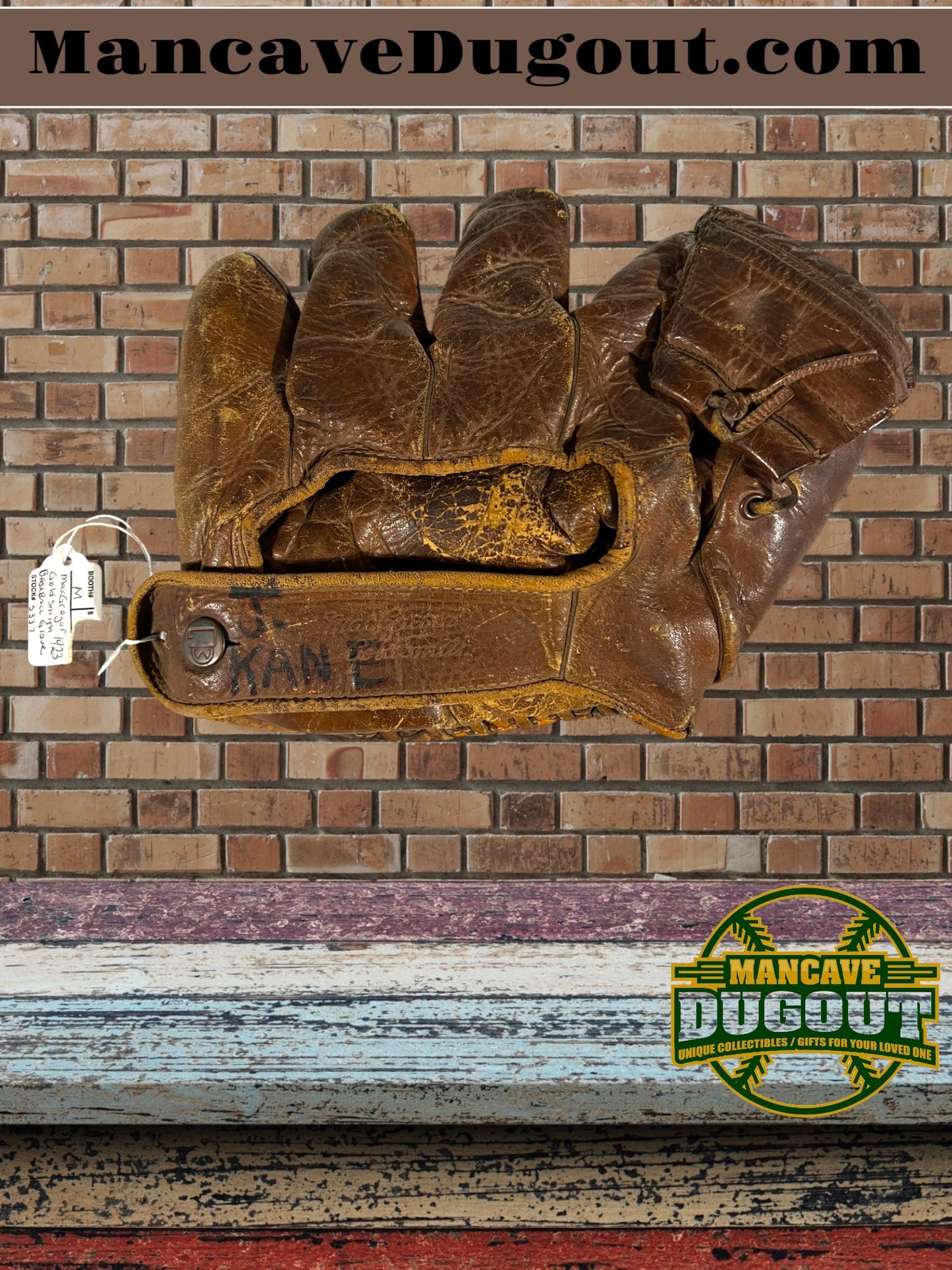 1923 - MacGregor Gold Smith Baseball Glove