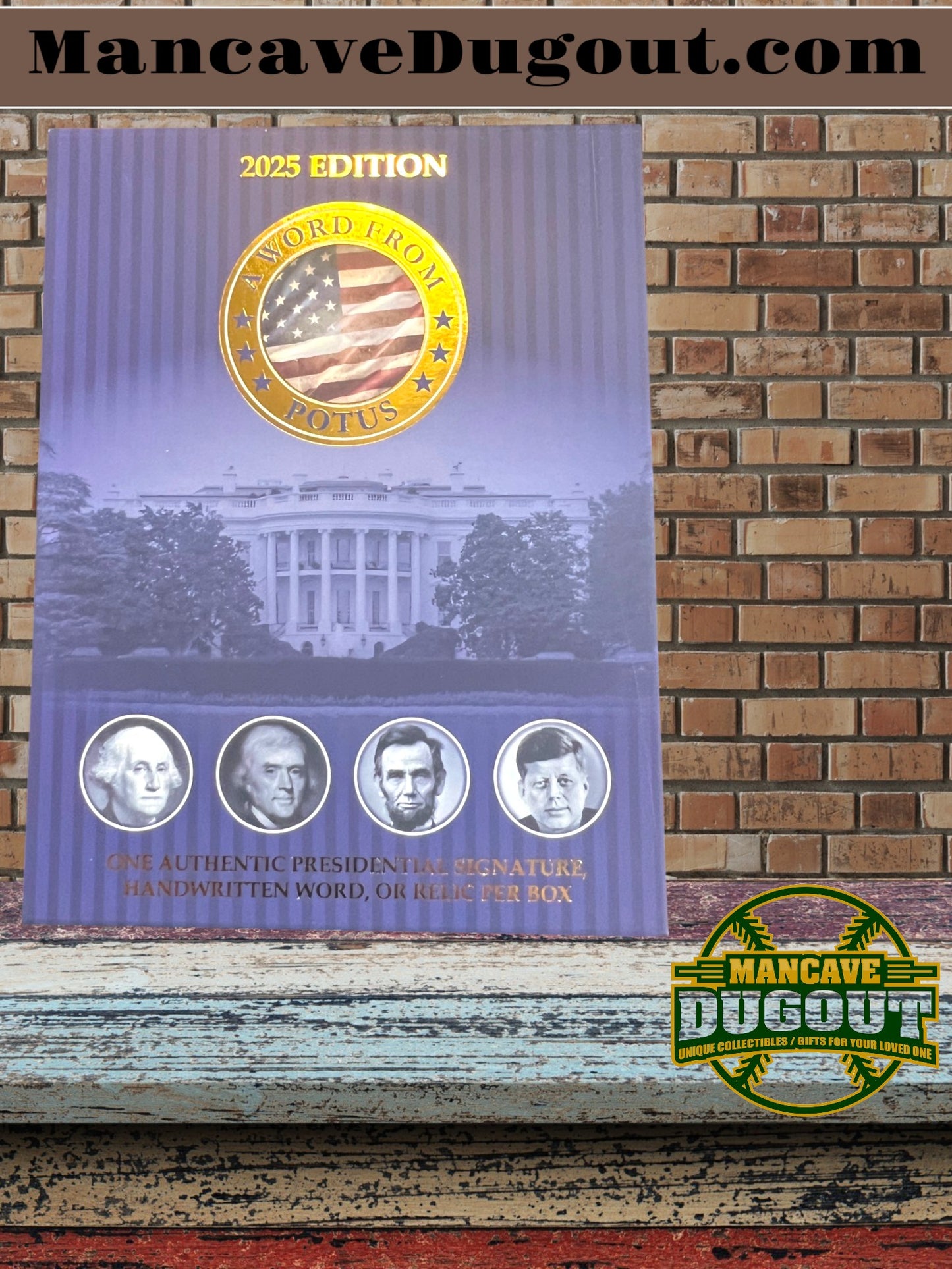2025 POTUS A Word From The President-Thomas Jefferson–White House Relic Card #46/149