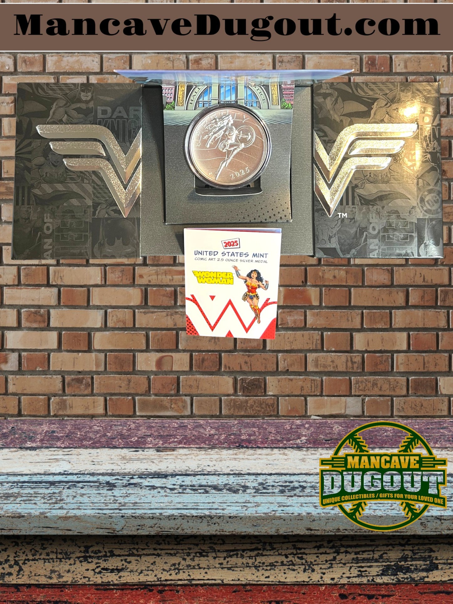 2025 - Comic Art 2.5 Ounce Silver Medal – Wonder Woman™