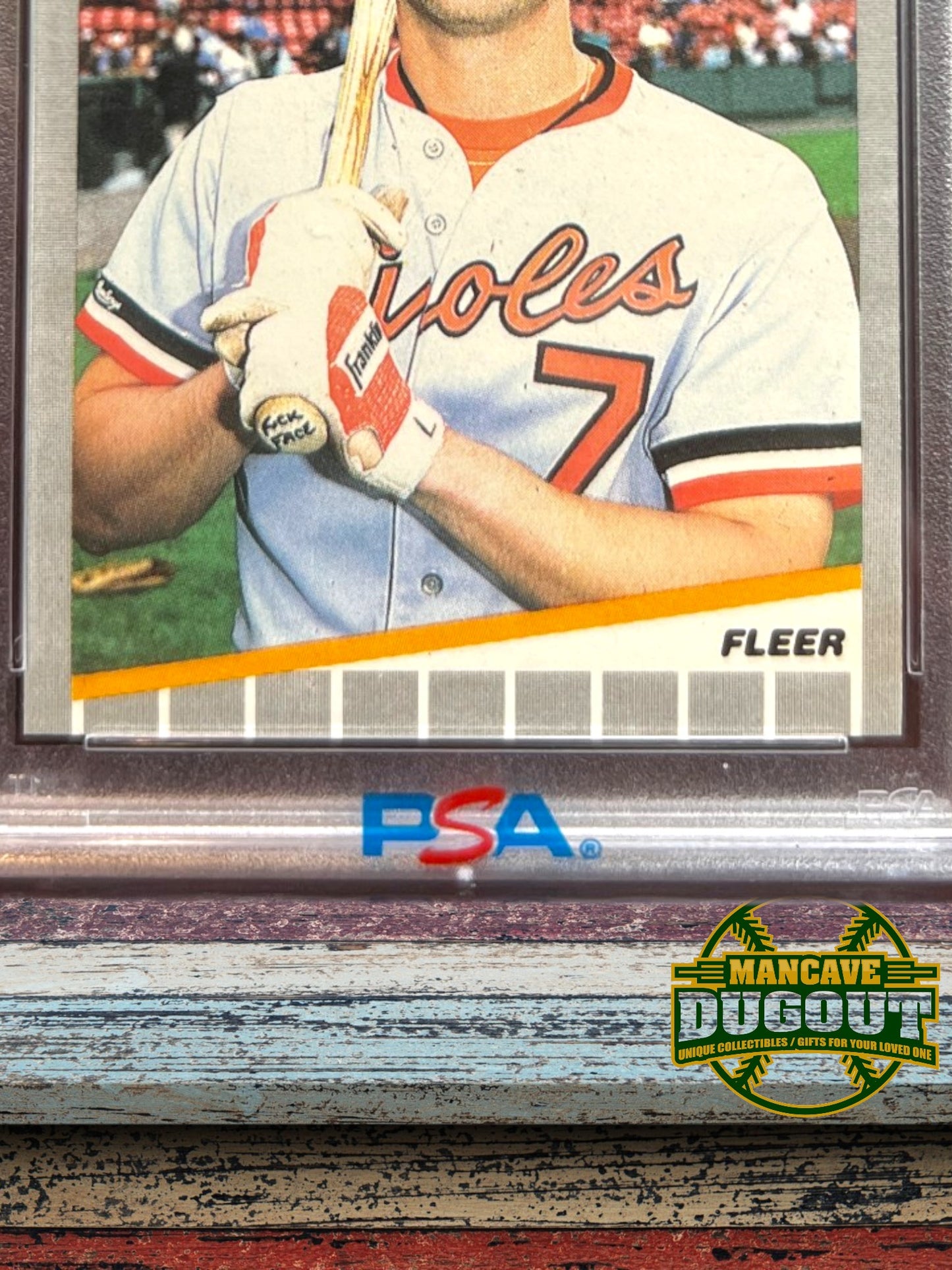 1989 Fleer Bill Ripken FF Error #616 – PSA 8 (Orioles) - Iconic Hobby Error