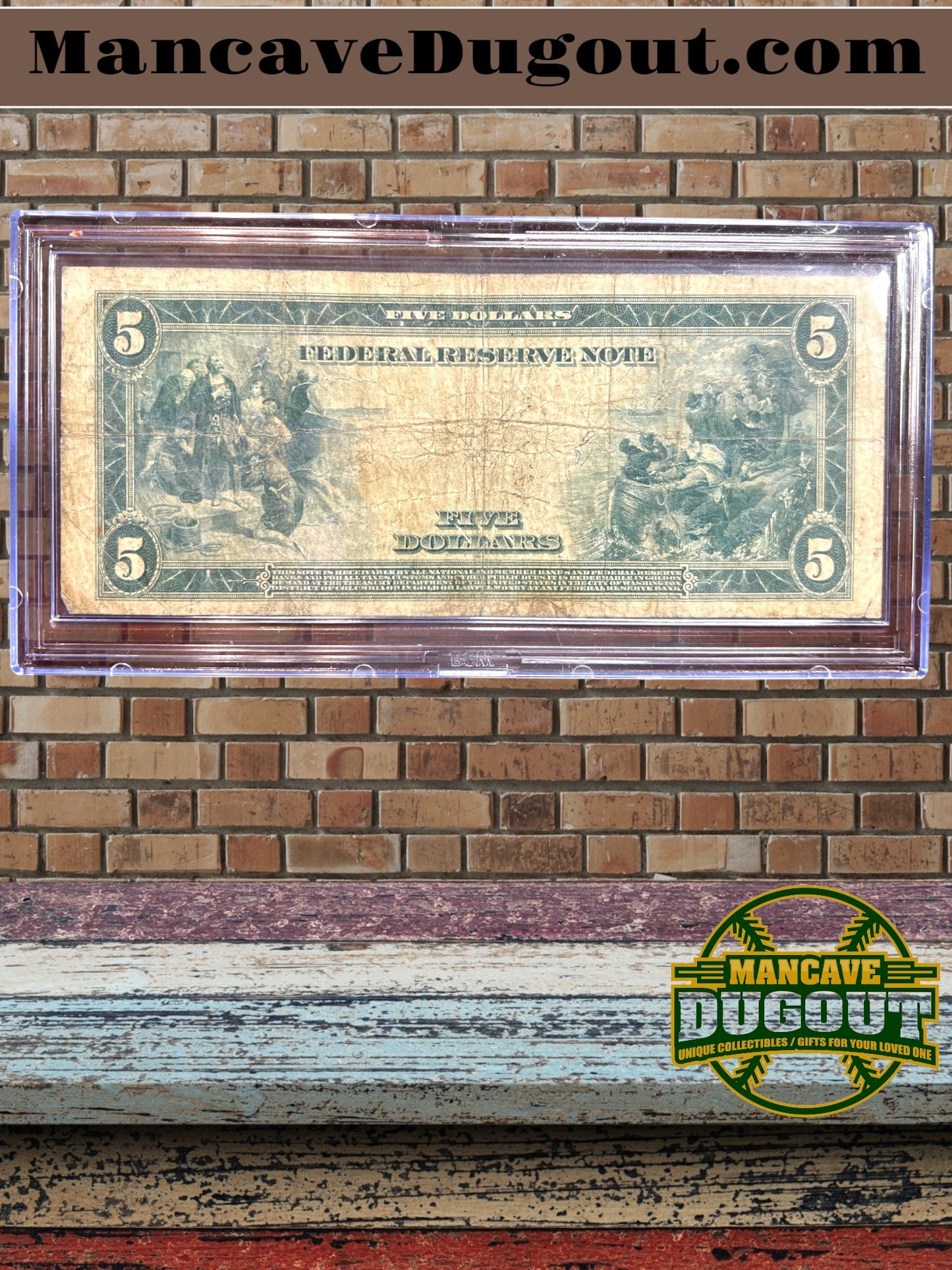 1914 $5 Silver Certificate – Large Size Note St. Louis District – 8 H • Fr. 439a