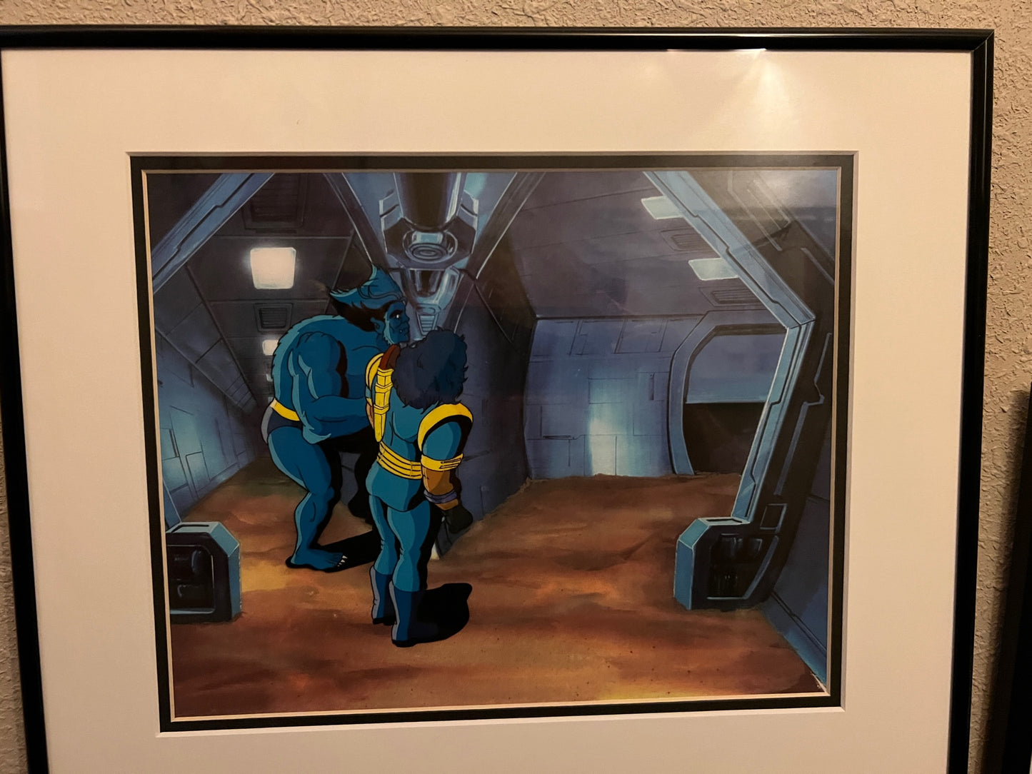 X-Men Beast original hand painted production cel