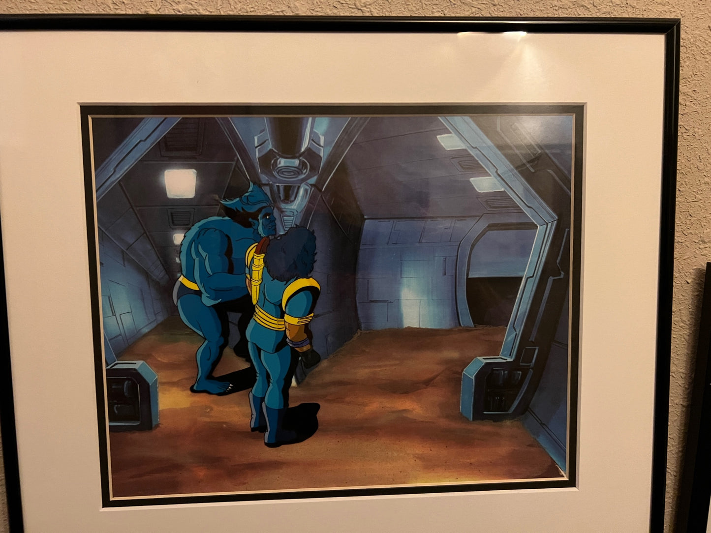 X-Men Beast original hand painted production cel